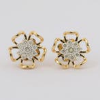 Zonder minimumprijs - Oorstekers - 14 karaat Geel goud -, Sieraden, Tassen en Uiterlijk, Antieke sieraden