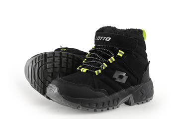 Lotto Snowboots Jongens in maat 28 Zwart, Verzenden, Jongen of Meisje, Schoenen, Zo goed als nieuw
