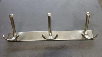 Kapstok met 3 haken, 40,5cm