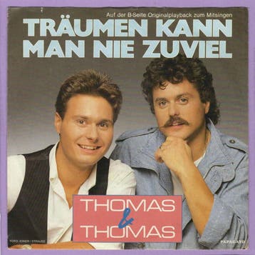 Thomas & Thomas – Träumen Kann Man Nie Zuviel / (Originalpla, Ophalen of Verzenden, Nieuw in verpakking