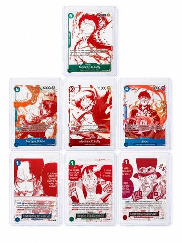 Bandai - 7 Complete set - One Piece, Nieuw