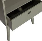 WOOOD Ozzy Nachtkastje - Hout - Warm Groen - 53x36x30 cm, Verzenden, Nieuw