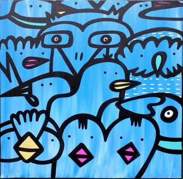 Kev Munday - Cool Blue Birds