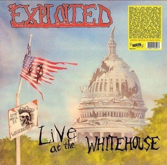 EXPLOITED - LIVE AT THE WHITEHOUSE (LP), Cd's en Dvd's, Vinyl | Pop, Verzenden
