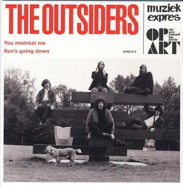 vinyl single 7 inch - The Outsiders - You Mistreat Me / S..., Verzenden, Zo goed als nieuw, 7 inch, Pop