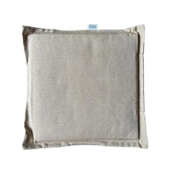 Zitkussen Stoel - Beige - 40 cm x 40 cm x 2 cm - Geschikt, Verzenden, Nieuw