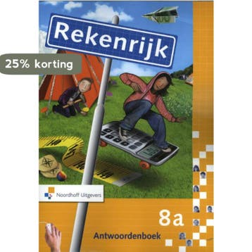 8A / Rekenrijk / Antwoordenboek - Joop Bokhove 9789001306496, Verzenden, Gelezen, Joop Bokhove