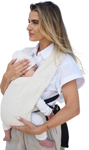 Deryan Nova Draagzak - Baby Draagzak - Ergonomisch - Cream, Kinderen en Baby's, Babydragers en Draagdoeken, Verzenden, Nieuw