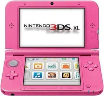 Nintendo 3DS XL Roze (Nette Staat) - Beschadiging Scharnier, Ophalen of Verzenden, Zo goed als nieuw