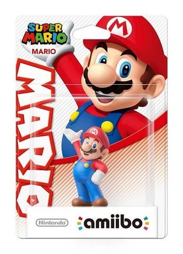 Super Mario Amiibo Figuur Mario Wii U Morgen in huis!, Spelcomputers en Games, Ophalen of Verzenden, Zo goed als nieuw