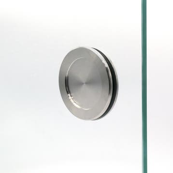 Schuifdeur komgreep zelfklevend (set van 2 stuks) - RVS, Ophalen of Verzenden, Nieuw
