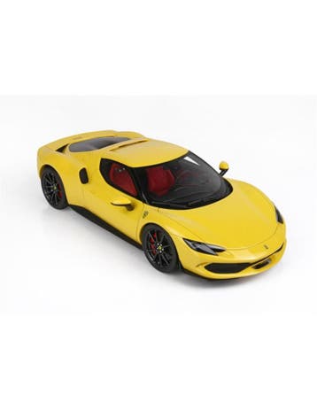 2021 FERRARI 296 GTB GIALLO MODENA BBR MODELCAR 45/99, Hobby en Vrije tijd, Nieuw