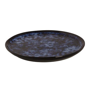 GGM Gastro | (4 stuks) BAMA BLUE - bord - vlak - steengoed -, Verzenden, Nieuw, Bord(en)