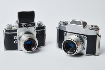 Ihagee Exa / Exa 2 + Meritar lenzen | Analoge camera, Nieuw