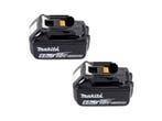 Makita 198116-4 - 18V Li-Ion accu starterset - 2x 6,0Ah -, Verzenden, Zo goed als nieuw