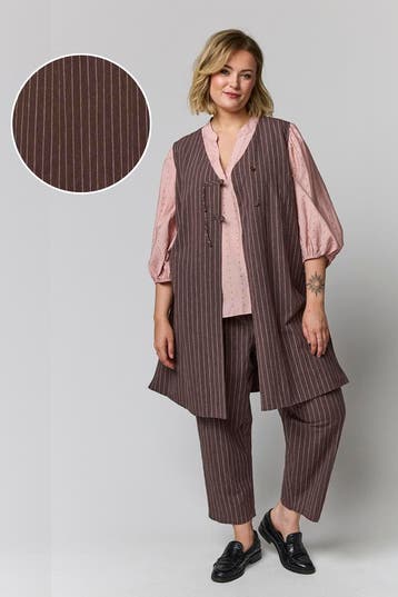 Gozzip lang vest Neve strepen Maat:, Kleding | Dames, Verzenden, Nieuw, Overige kleuren
