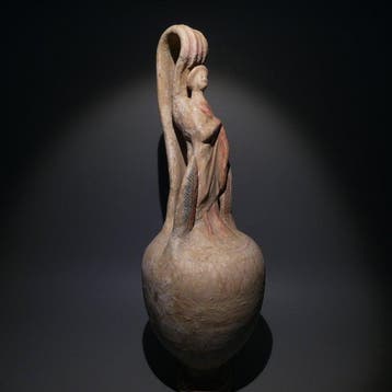 Oud-Grieks, Magna Graecia Terracotta Figuratieve oenochoë.