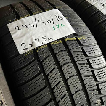 4 x Michelin Pilot Alpin 245-50-18 100HWinterbanden 7,5mm, Auto-onderdelen, Banden en Velgen, 18 inch, Band(en), Personenwagen