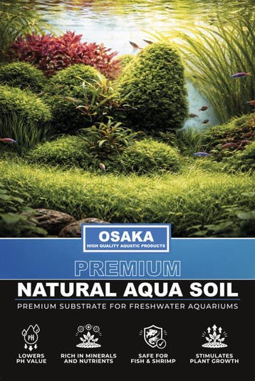 pH verlagende aquascape soil - Osaka Premium Natural Aqua So, Verzenden, Nieuw