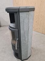 PRACHTIGE SPEKSTEEN HOUTKACHEL MERK VARDE, Ophalen, Gebruikt, Houtkachel, Vrijstaand