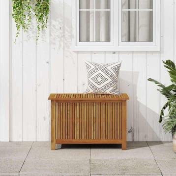 Tuinbox 90x50cm Massief Acacia | Retourdeal 35% Korting, Ophalen of Verzenden, Nieuw, Hout, Overige typen