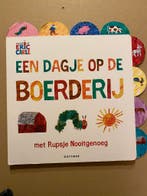 Een Dagje op de Boerderij met Rupsje Nooitgenoeg, Boeken, Ophalen of Verzenden, Gelezen, 3 tot 4 jaar