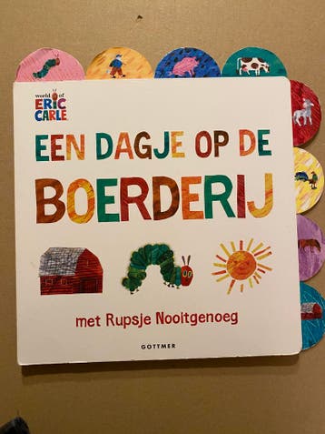 Een Dagje op de Boerderij met Rupsje Nooitgenoeg, Ophalen of Verzenden, Gelezen, 3 tot 4 jaar