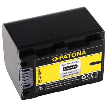 Sony NP-FH70 accu 1300 mAh (Patona), Verzenden, Nieuw