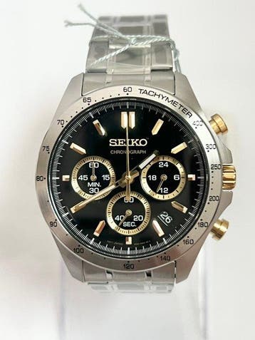 Seiko - Chronograph - Zonder minimumprijs - SBTR015 - Heren