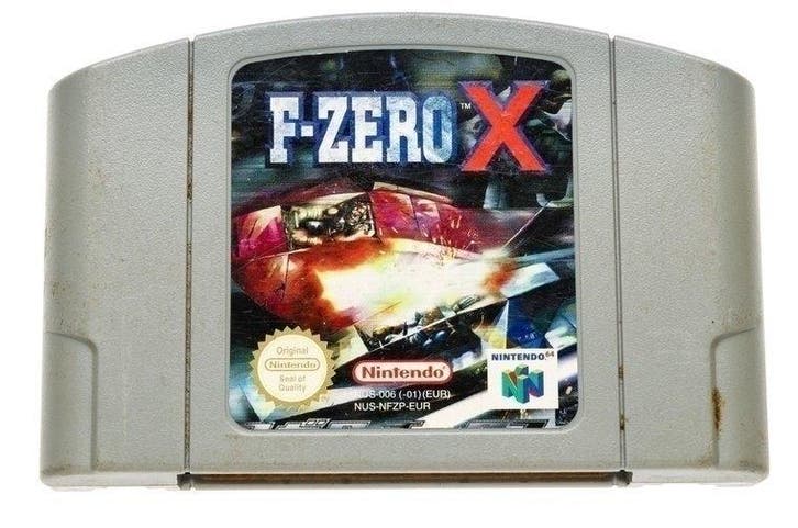 F-Zero X [Nintendo 64], Spelcomputers en Games, Games | Nintendo 64, Zo goed als nieuw, Ophalen of Verzenden