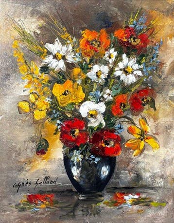 Agnès Galland (1942) - Bloemstilleven