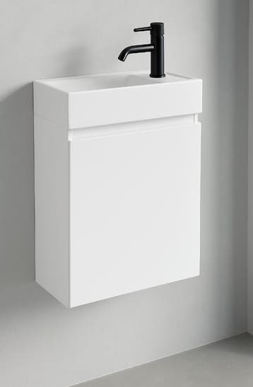 SALE - Volda 40 rechts - Glans wit - Toiletmeubel -, Ophalen of Verzenden, Nieuw