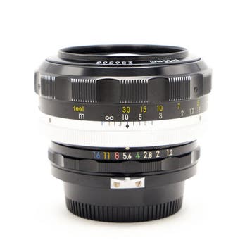 Nikon 55mm F1.2 Nikkor-S Auto F-Mount (Occasion), Audio, Tv en Foto, Fotografie | Lenzen en Objectieven, Handmatige focus, Gebruikt