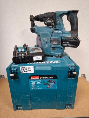 Accu klopboormachine met stofafzuiging Makita, DHR242 | D, Nieuw
