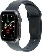 Apple Watch SE 44 mm kast van spacegrijs aluminium met zwart, Verzenden, Gebruikt