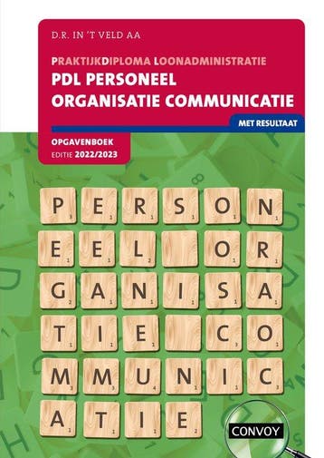 9789463173131 PDL Personeel Organisatie Communicatie 2022..., Boeken, Verzenden, Zo goed als nieuw, D.R. in 't Veld