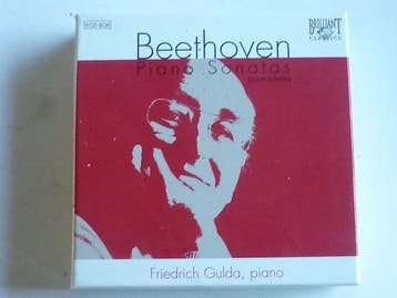 Beethoven - Piano Sonatas (complete) - Friedrich Gulda (9 CD, Cd's en Dvd's, Cd's | Klassiek, Ophalen of Verzenden, Zo goed als nieuw