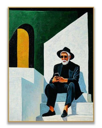Stefano - The Old Man and the Screen