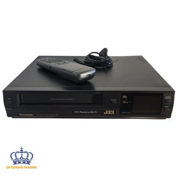 Panasonic NV-J33EO | Videorecorder | VHS Speler | Video, Verzenden, Gebruikt, VHS-speler of -recorder