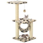vidaXL Kattenkrabpaal met sisal krabpalen 65 cm, Verzenden, Nieuw