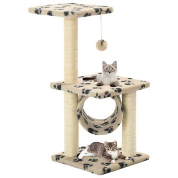 vidaXL Kattenkrabpaal met sisal krabpalen 65 cm, Dieren en Toebehoren, Katten-accessoires, Verzenden, Nieuw