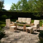 Tuinset / Loungeset / Zitgroep Turin - 7 personen - Polyratt, Verzenden, Nieuw