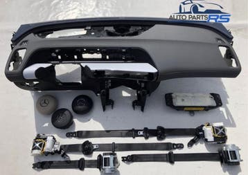 Dashboard + Airbags + Veiligheidsgordels Mercedes EQC, Verzenden, Gebruikt, Mercedes-Benz