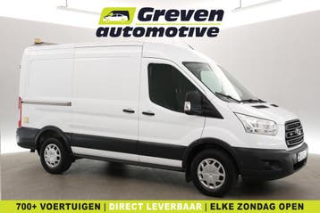 Ford Transit 2.0 TDCI L2H2, Stof, Gebruikt, Euro 6, Wit