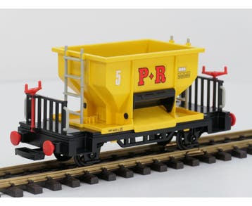 Playmobil 7526 Yellow Bulk Hopper Car (Goederenwagons), Ophalen of Verzenden, Gebruikt, Overige typen, Analoog