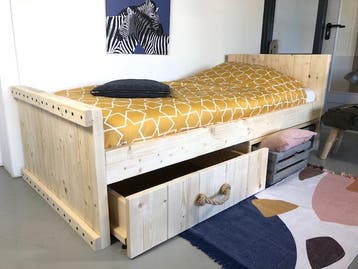 Rockwood® Kinderbed Joris met  lattenbodem  en  veilig, Ophalen of Verzenden, Nieuw