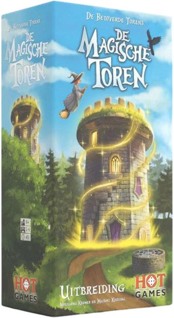 De Betoverde Toren - De Magische Toren Uitbreiding | HOT, Hobby en Vrije tijd, Gezelschapsspellen | Bordspellen, Verzenden, Nieuw