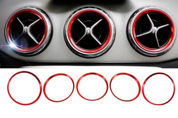 Ventilatie rooster ringen Mercedes A Class W176 B Class, Auto-onderdelen, Overige Auto-onderdelen, Ophalen of Verzenden, Nieuw