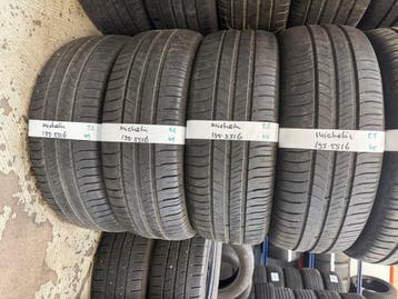 195-55-16 Michelin Zomerbanden 5.5mm Incl Montage 195 55 16, Auto-onderdelen, Banden en Velgen, Ophalen, Gebruikt, 16 inch, Band(en)