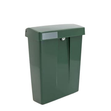 Intersteel Summus wandbrievenbus kunststof - groen RAL6009, Tuin en Terras, Brievenbussen, Verzenden, Nieuw